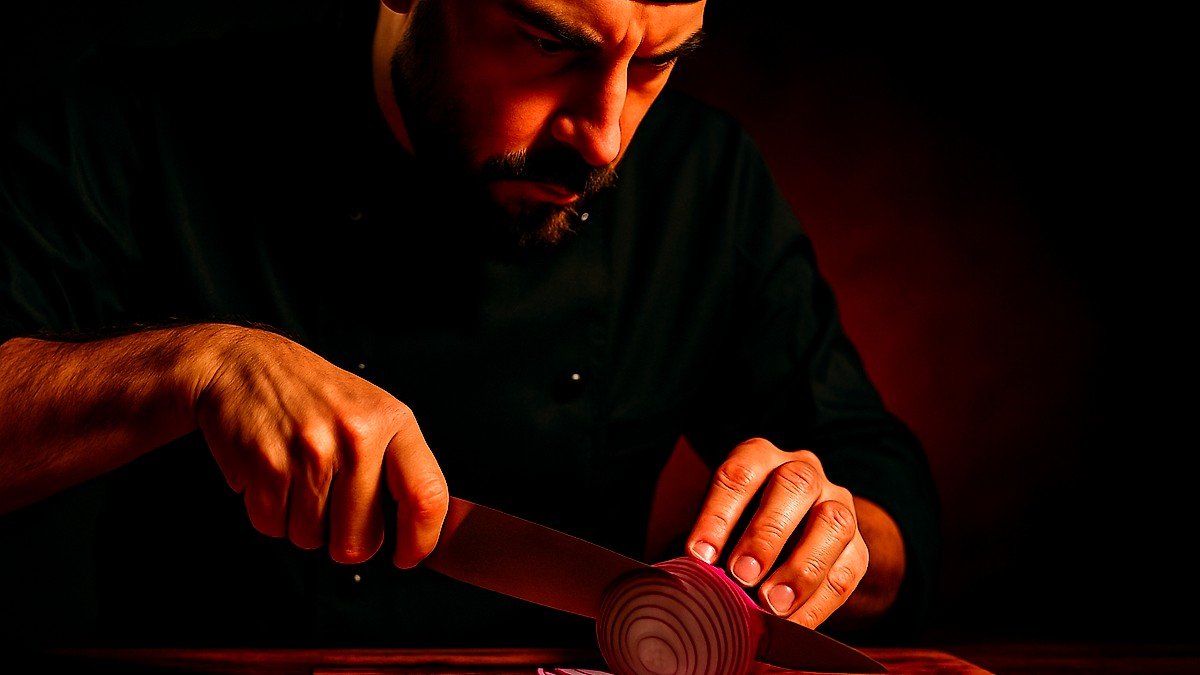 Zwiebeln schneiden wie ein Koch: Ein einfacher Weg zur Perfektion